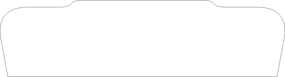 American Champion Decathlon panel template: No panel trim pieces