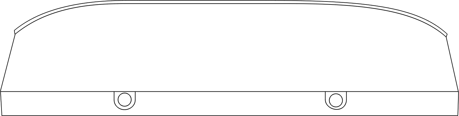 Piper Aircraft PA-20/22 instrument panel template