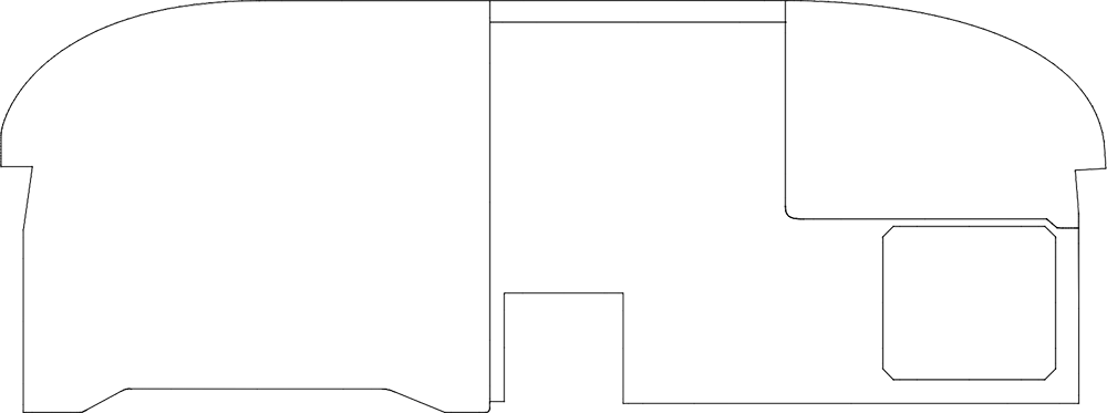 Piper Aircraft PA-34 instrument panel template