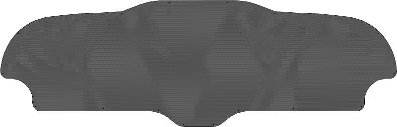 Sling Aircraft Sling TSi instrument panel template