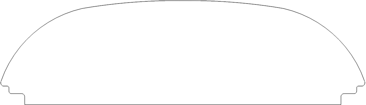 Piper Aircraft PA-18 panel template, variant 2