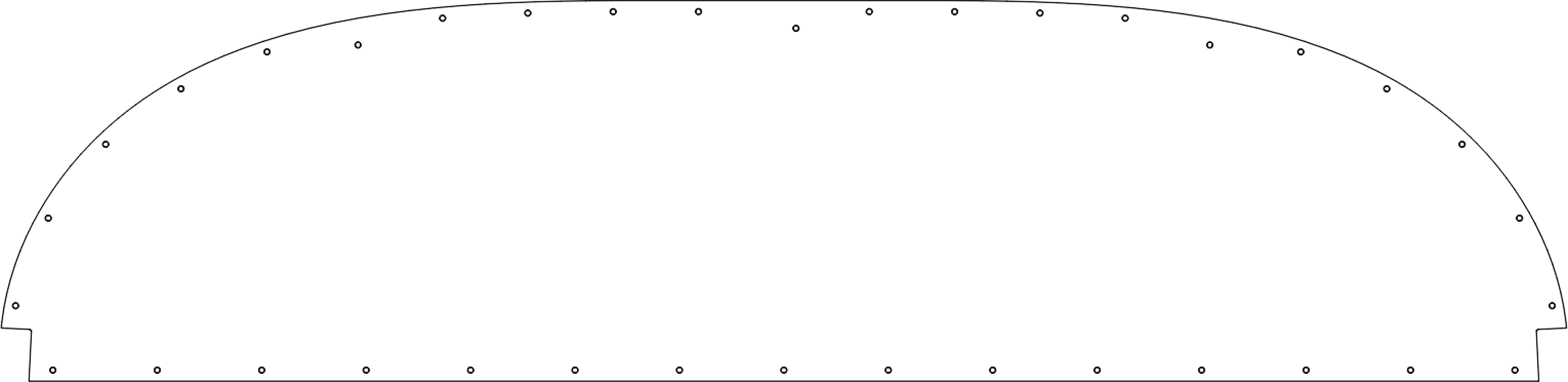 Van's Aircraft RV-10 instrument panel template