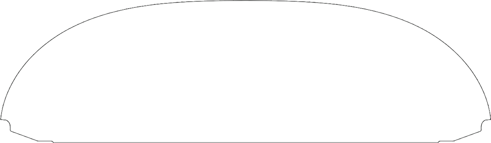 Zenith Aircraft Company CH 750 Cruzer panel template, variant 1