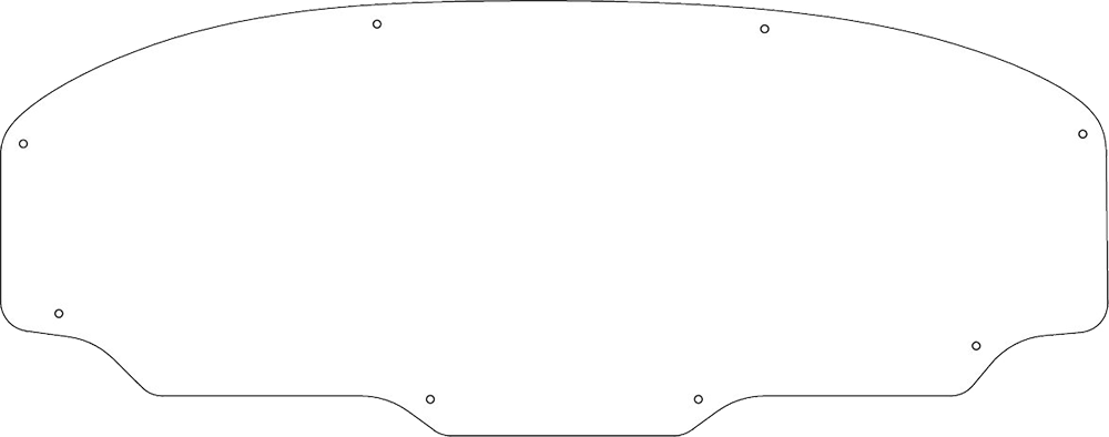Jabiru Aircraft J400 instrument panel template