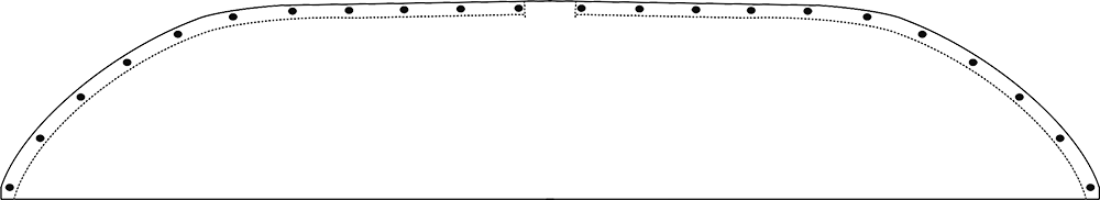 Sonex Aircraft Sonex B instrument panel template