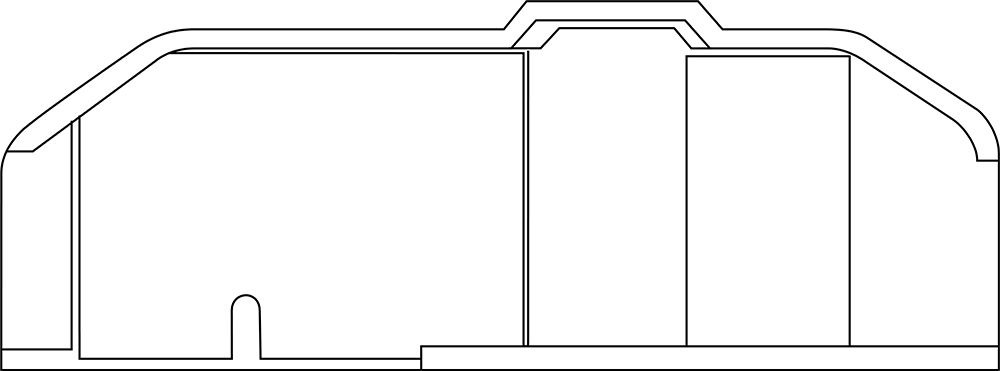 Mooney M20J panel template, variant 1