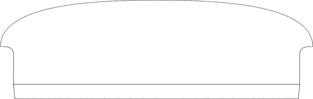 North American Rockwell 112 instrument panel template