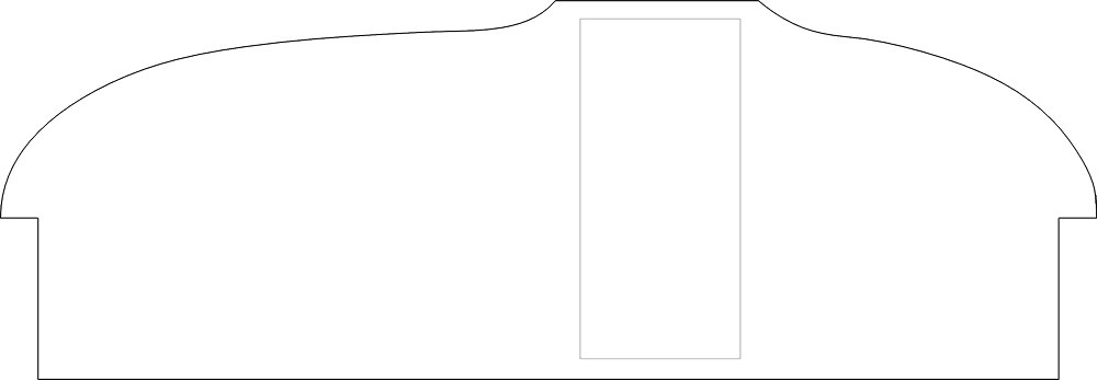 Piper Aircraft Cherokee 180C instrument panel template