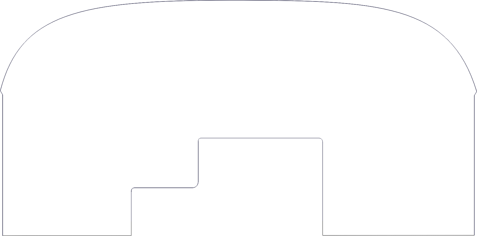 Cessna 182B/C instrument panel template