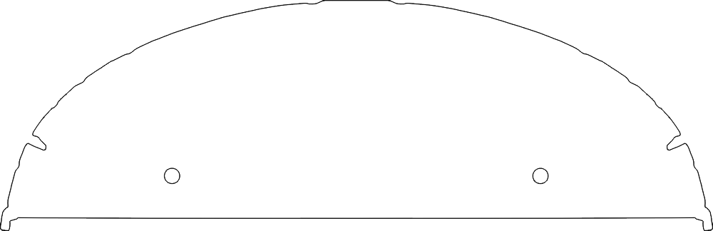 ERCO Ercoupe instrument panel template