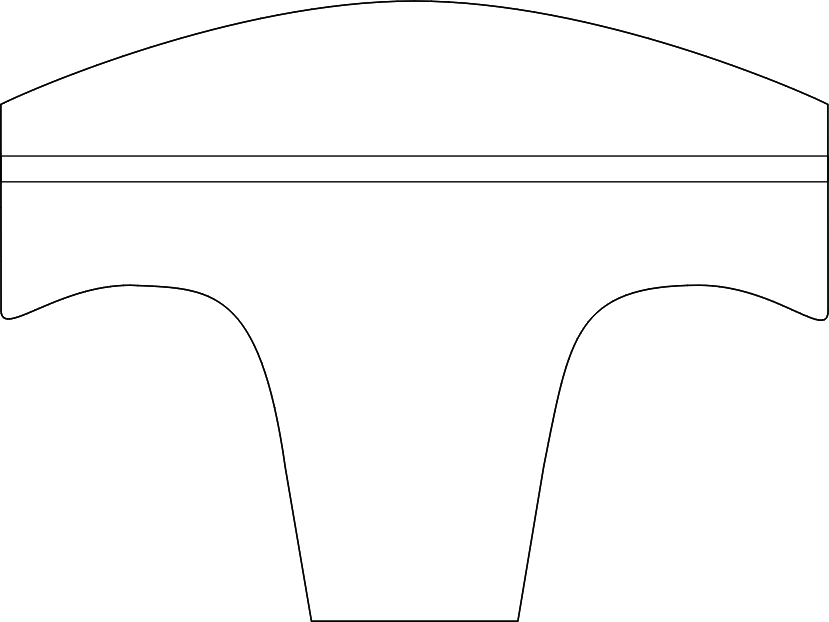 John Dyke Delta instrument panel template
