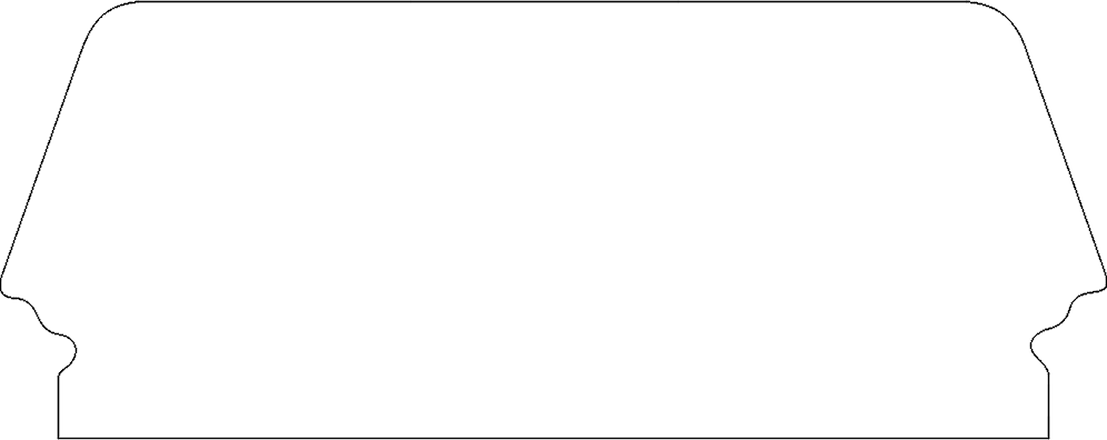 Piper Aircraft PA-18 panel template, variant 3