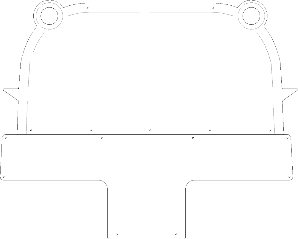 Flying Legend Tucano Front Panel panel template: Flight