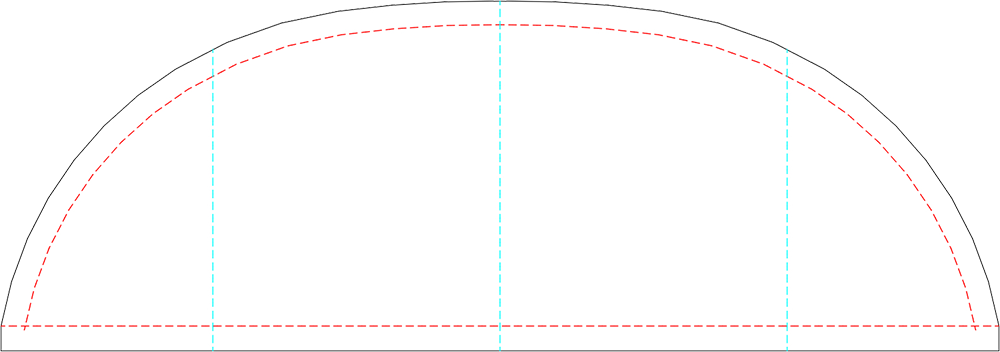 Zenith Aircraft Company STOL CH 750 panel template, variant 3