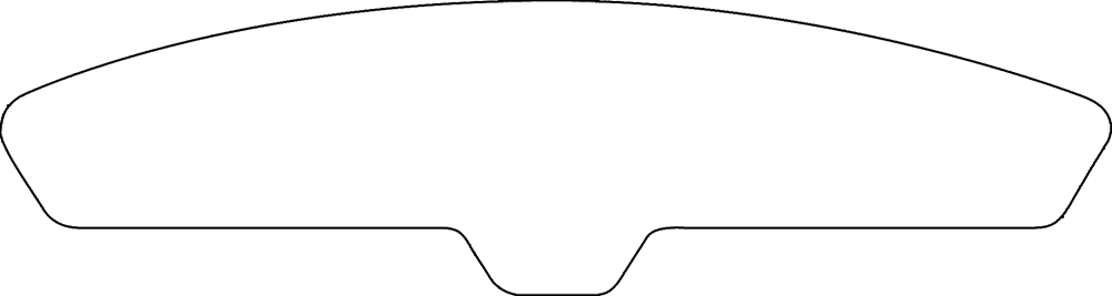 Cessna 170B panel template, variant 1