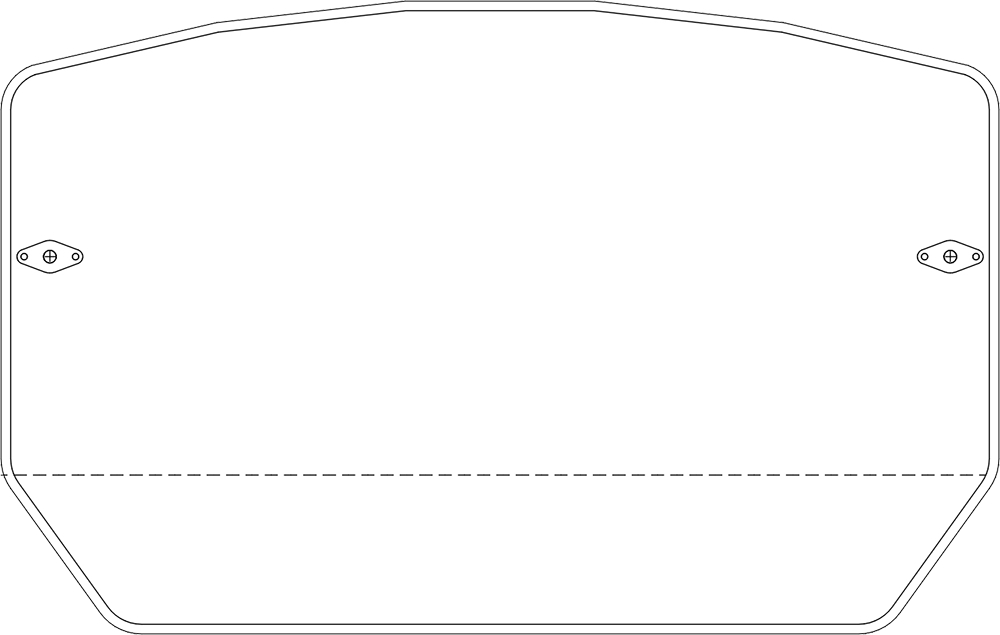 Nanchang / Hongdu CJ-6 instrument panel template