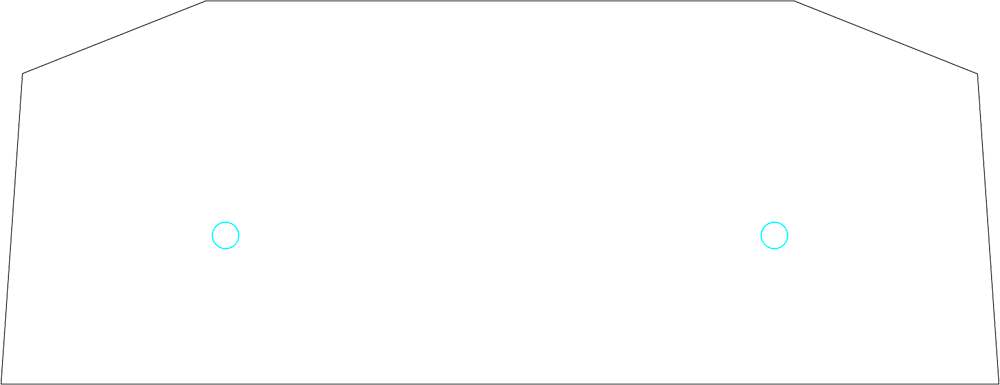 Stinson Aircraft Company 108 panel template, variant 2