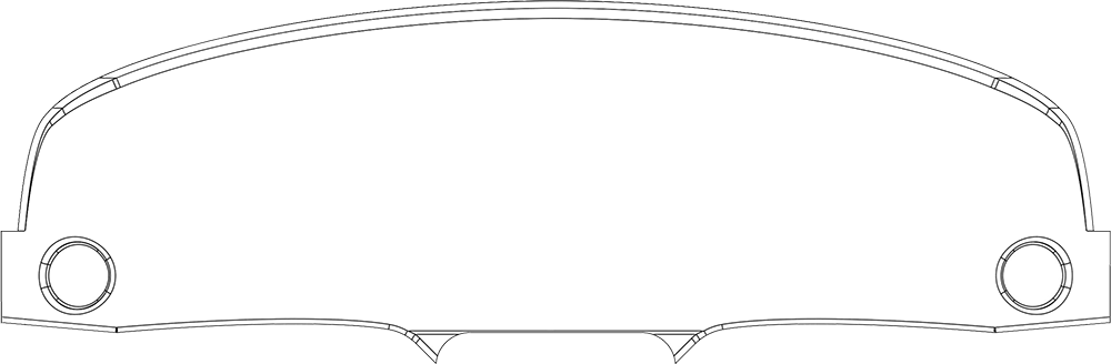 Bristell / BRM AERO Classic instrument panel template