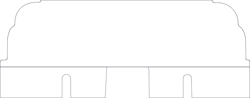 Beechcraft CE23 / CE24 / A23 instrument panel template