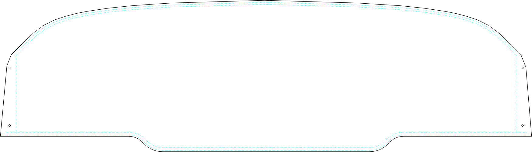 Beechcraft Beechcraft King Air 200 instrument panel template