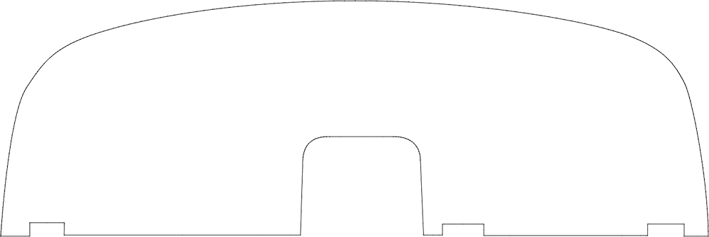 North American Rockwell Shrike Commander 500 panel template: Alternate Panel