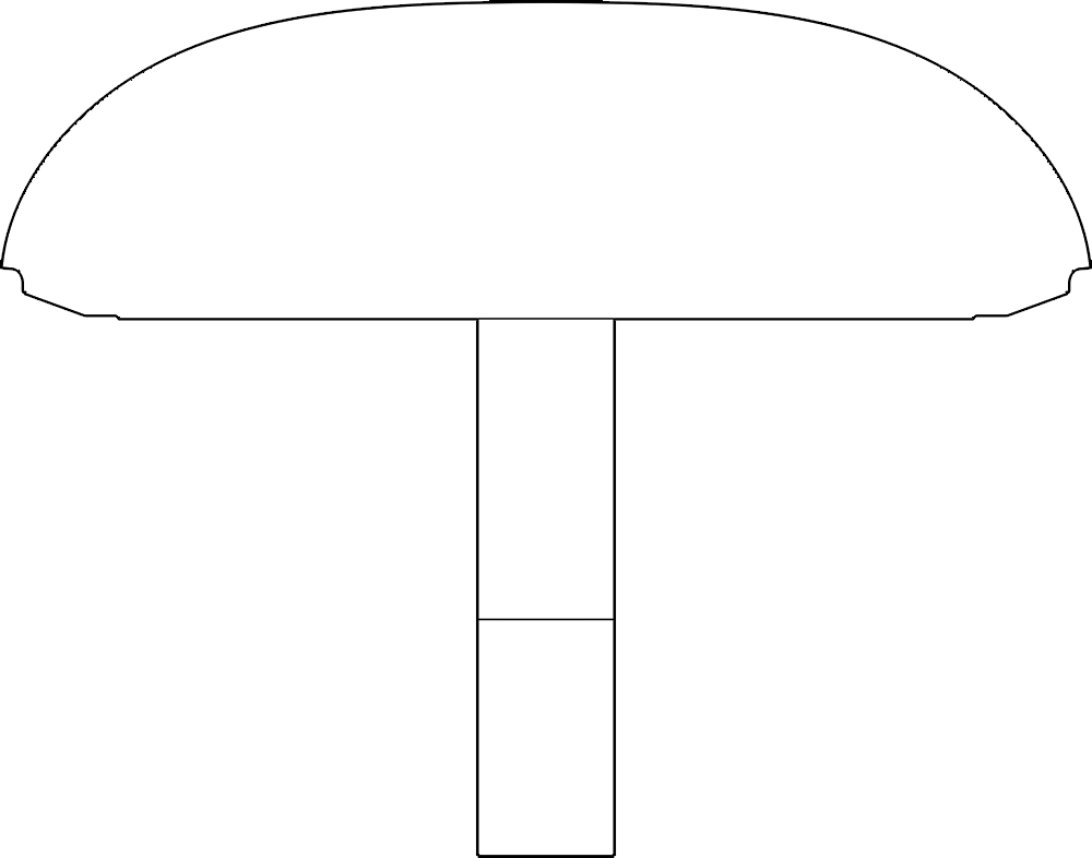 Zenith Aircraft Company CH 750 Cruzer panel template, variant 2